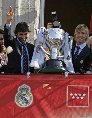 champion - celebration in real madrid