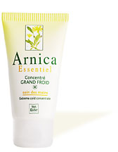 Intense Cold Concentrate - The guardian angel of your hand’s against the cold. Its nourishing formula is concentrated with arnica extract: - effectively protects your hands from the first cold spells, - repairs chapped and cracked hands, - soothes the tugging sensation of dry skin. Your hands will rediscover their comfort and suppleness.