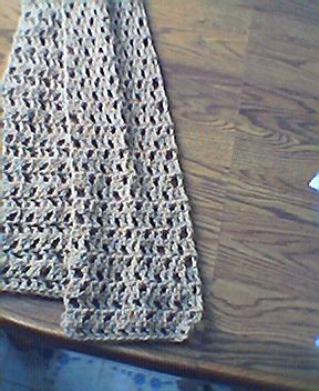 my scarf - scarf I made for myself