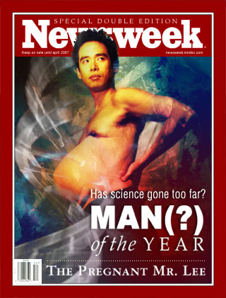 Male pregnancy - Man of the Year?