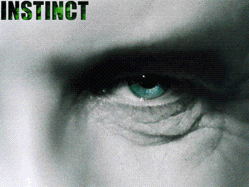 Instinct - film - Instinct was a film produced in 1999 starring Anthony Hopkins, Cuba Gooding, Jr., George Dzundza, Donald Sutherland, and Maura Tierney. It was based upon Ishmael, a novel by Daniel Quinn.[2] In the USA the film had the working title Ishmael. In the year 2000 the film was nominated for and won a Genesis Award in the category of feature film.  The film examines the mind of an anthropologist (Hopkins) who has been missing for a few years, living in the jungle with gorillas. He has been accused of killing gorilla poachers in Africa, and is sent to prison. A bright young psychologist (Gooding Jr) tries to find out why he killed the poachers.