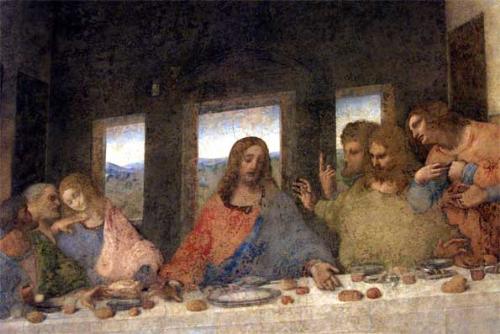 Gay Couple? - Last supper by Da Vinci.