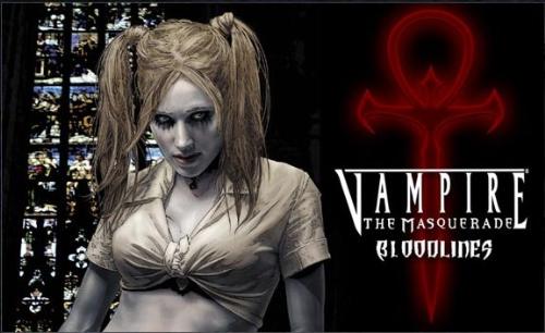 Vampire woman - nice gilr that want some blood