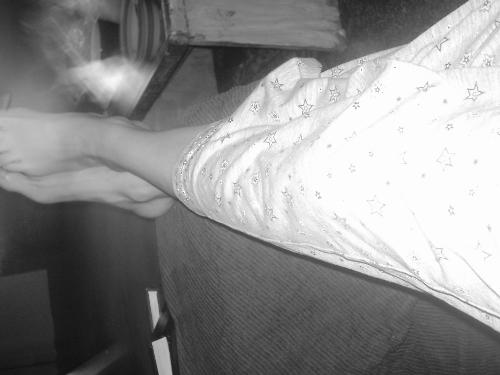 My feet - Yep, they're mine.