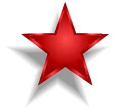 The red star - Star # 9