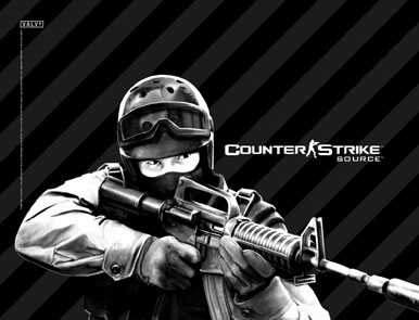 Counter terrorist - this photo shows a counter terrorist in his dress with armour, helmet and he is having a rifle named maverick too...its a too gud gun to play with