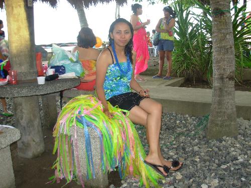your's trully - my niece 2nd bday, (motive;hawaiian)