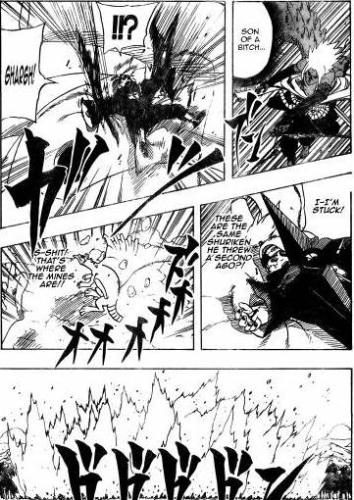sasuke fight - deidara killed
