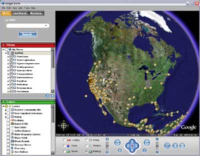 MyLot Users On Google Earth! - MyLot users can now put themselves on google earth with this new social mapping feature created by frappr.