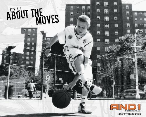 And1 - And1 Poster with The Professor