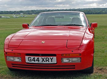 cars - Porsche 944 Picture, a car that is red color.