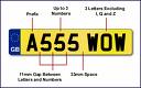 A Number Plate - Numbers can be very useful (when on your pay cheque) and pretty sometimes.