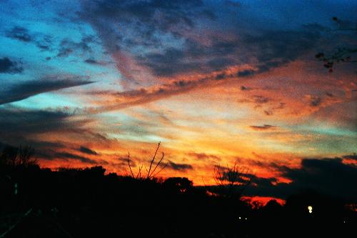 Sunset - This is a sunset taken near my home