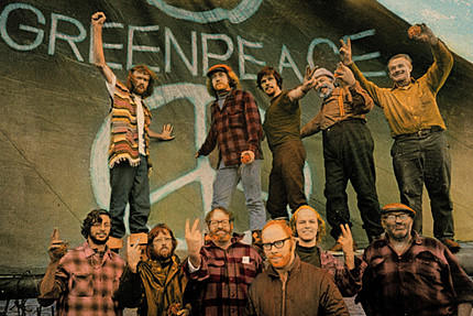 Original Green Peace Members - This is an AMAZING Picture!! It's the original Green Peaace group!!! on the Vancouver Coast. CANADA!!! I love this picture!