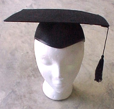 graduation cap - A sample graduate cap