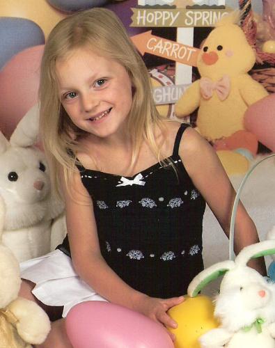 MacKayla Age 5 - MacKayla age 5 Easter 2007. Isn't she just precious!!!