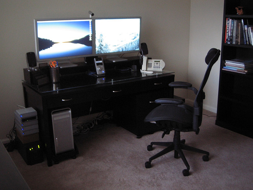 Home Office - When working, your should try to create a home office and enjoy the many opportunities to work for yourself.