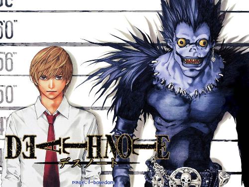 Death note - raito and your shinigami Ryuuku