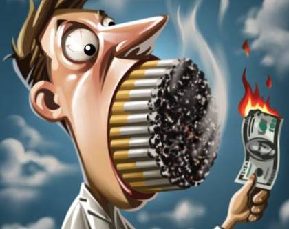 Smoking kills! - A funny photo made by me and couple of friends! SMOKING KILLS!