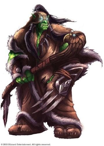 Shadow Shaman - The demonic voodoo magician with great fighting skills and lots of haste.