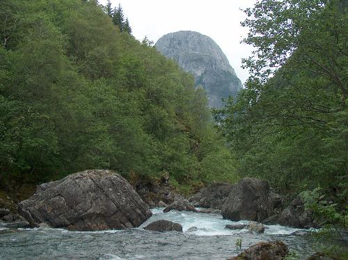 Stalheim - The river below 'Stalheimsfossen'