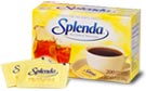 Splenda Sweetner - Yellow packets of Splenda