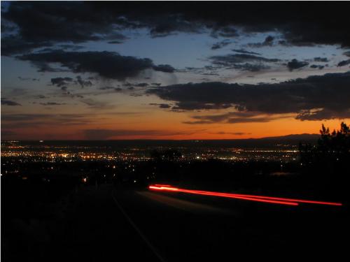 Albuquerque sunset - Beautriful sunset in Albuquerque