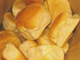 Pan de sal - FilipinoTraditional Bread - Pan de sal- Crispy and delicious dinner rolls from the Philippines. Most coomon way to eat it isby dipping it into a hot coffee or chocolate.