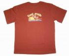 Red Shirt - A red t-shirt with a design in front.