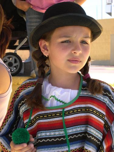 My daughter  - My cute daughter dressed for the school carnival party.
