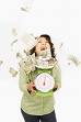 Money & Laughter - I will soon be the one with money in my account and laughter through my smiles..hehe