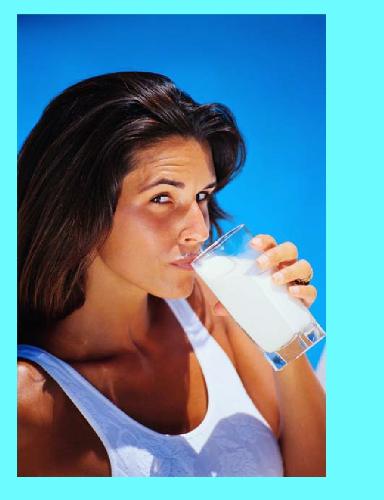 Big glass of milk - Having a drink of milk