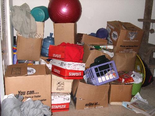 Current myLot storage system - AAAARRRGGGHHH! - Hunting through all this c-rap is what it can be like to find a particular thing on myLot!