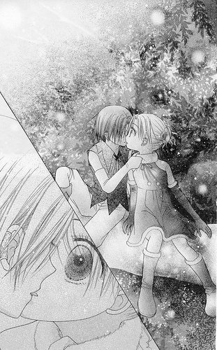 kissu - Natsume and Mikan kiss, it's a fact, and I have the picture to rpove it!
