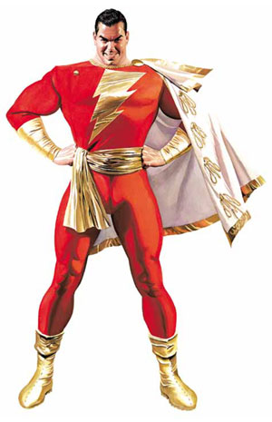 Shazam - Captain Marvel, a.k.a. as Shazam, is a Superhero in the tradition of Superman. Shazam - Captain Marvel, a.k.a. as Shazam, is a Superhero in the tradition of Superman.