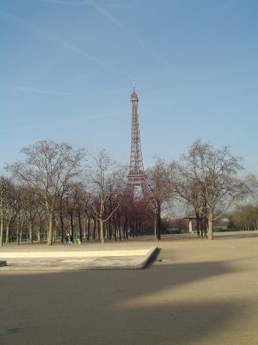 Eiffel Tower - The Eiffel Tower in Paris in January 2007