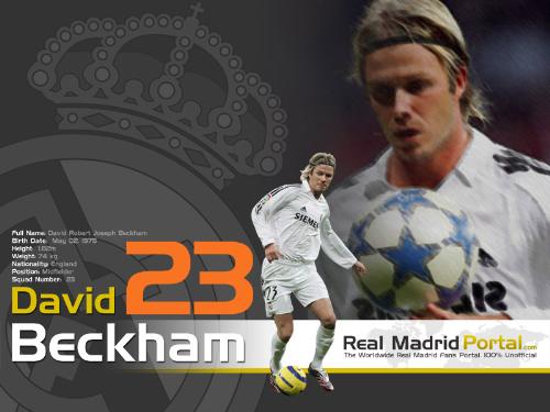real madrid - real madrid - david beckham