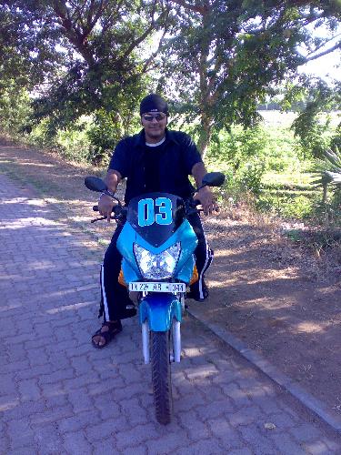 myself - Me in ma bike!!!!