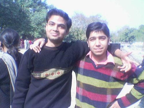 m on the right - with harsh
