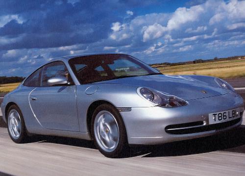 1998 Porsche 911 Carrera  - 1998 Porsche 911 Carrera 4 (996) Coupe f3q