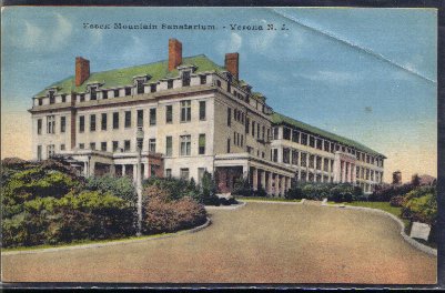 Essex Mountain Sanitarium - Located in Verona, NJ, it's one of the many historical building that served patients with mental health issues but was eventually torn down for more profitable ventures.