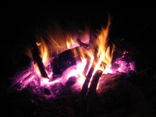 Fire - This is our fire we had on the banks of he Murray River.