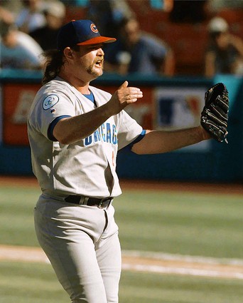 The late Rod Beck - A great relief pitcher for the Cubs in his day.