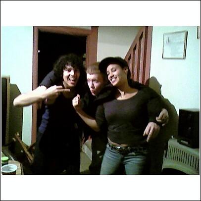 having fun - that me, my brother and our good friend going crazy at home :-) just having some fun