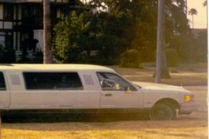 My Ex's Limosine -  This is the Limo that my ex-boyfriend drove when he was a driver.