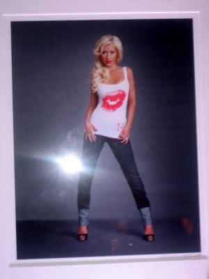 chrissy - christina aguilera in her tight pants