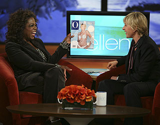 ellen and oprah! - can oprah do teh coffee table shimmy? now who's better?