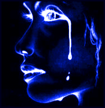 Lake of tears - I cry when am depressed. I don't know it feels like everything is sad and blue. It feels like I've lost my life and that there isn't any reason to live anymore =(