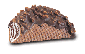 choco taco - ice cream in shape of taco