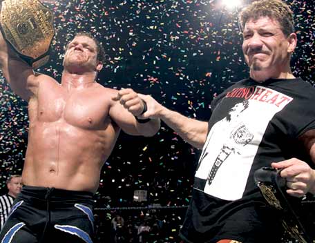 Chris Benoit and Latino Heat  - Two young WWE superstars dead in mysterious circumstances the Rabid Wolverin Chris Benoit and Latino Heat Eddie Guerrerro.